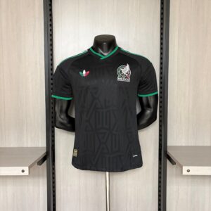 CAMISA MÉXICO PRETA 2026 – VERSÃO JOGADOR